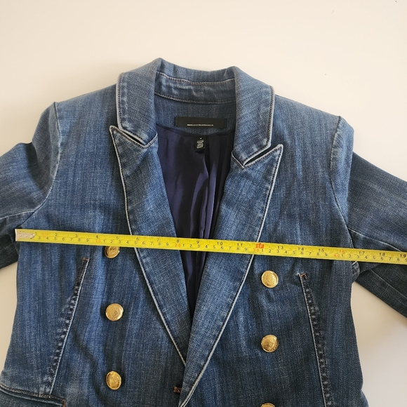 WHBM Denim Studio Blazer  Size 4 - Picture 9 of 13